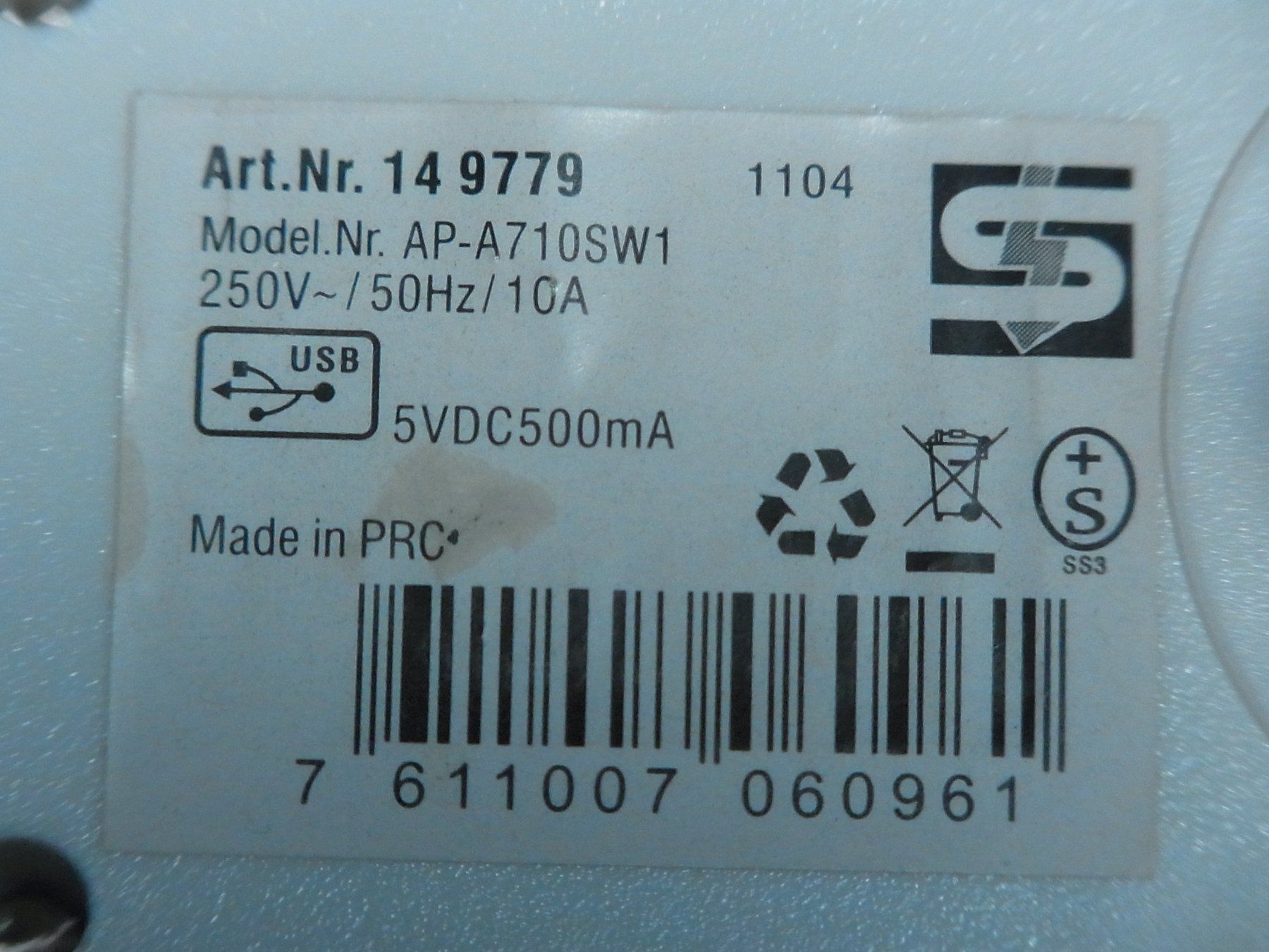 Caricabatterie: CH Steckdose mit USB 5V Handy Ladegerät #WZ2 – Usato da Dietikon venduto da Baro4 2
