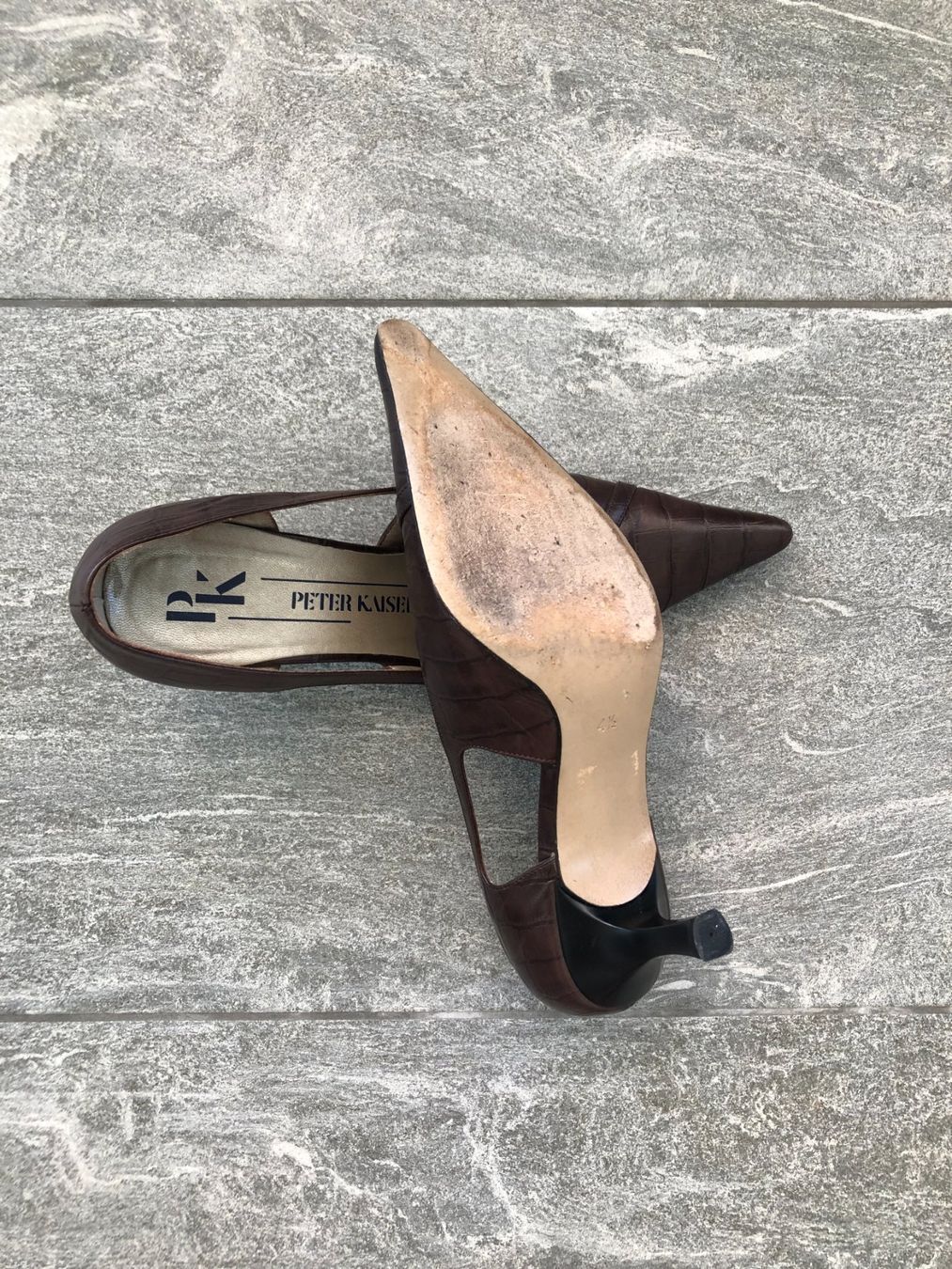 Kaiser Scarpe da donna: Elegante Peter Kaiser Pumps aus Leder – Usato da Baar venduto da alexisbeads 3