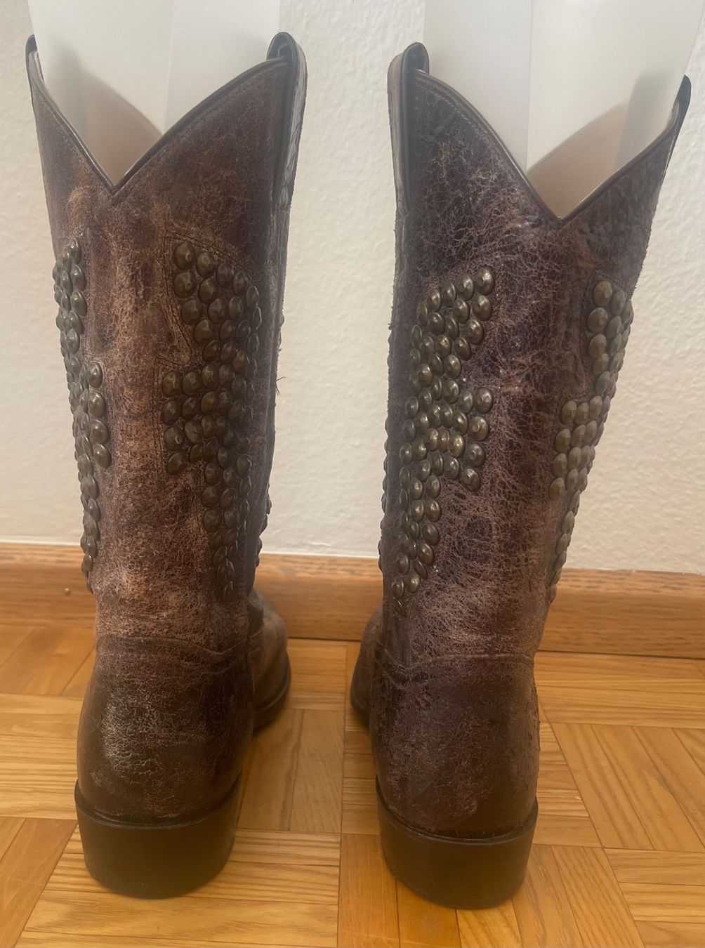 Damenschuhe: echte, aus rohem Leder gefertigte Westernboots – Neu (gemäss Beschreibung) aus Ftan von ch__68hf 2