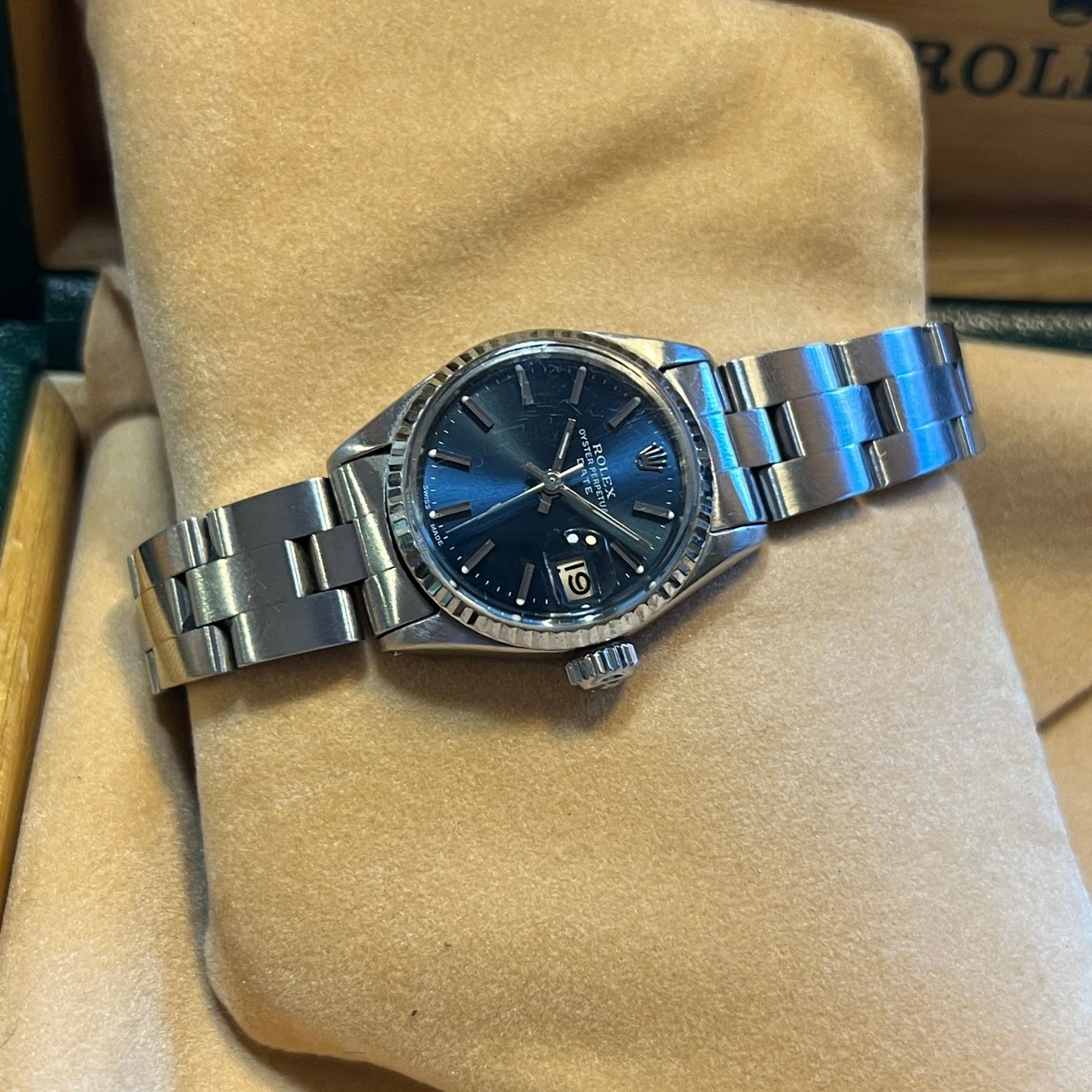 Rolex Orologi: Rolex Oyster Perpetual Date Lady 6517 – Usato da Carouge GE venduto da Watchaser 7