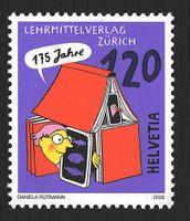 SUISSE neuf** 2026 175 ans Lehrmittelverlag Zürich