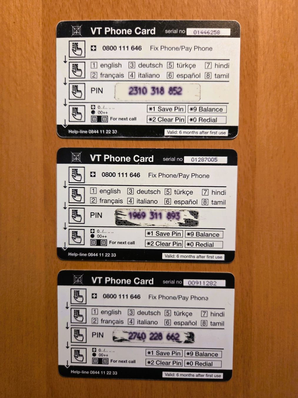Schede telefoniche: DIVERSE - PREPAID - SCHWEIZ – Usato da Brüttisellen venduto da Nighttrain 1