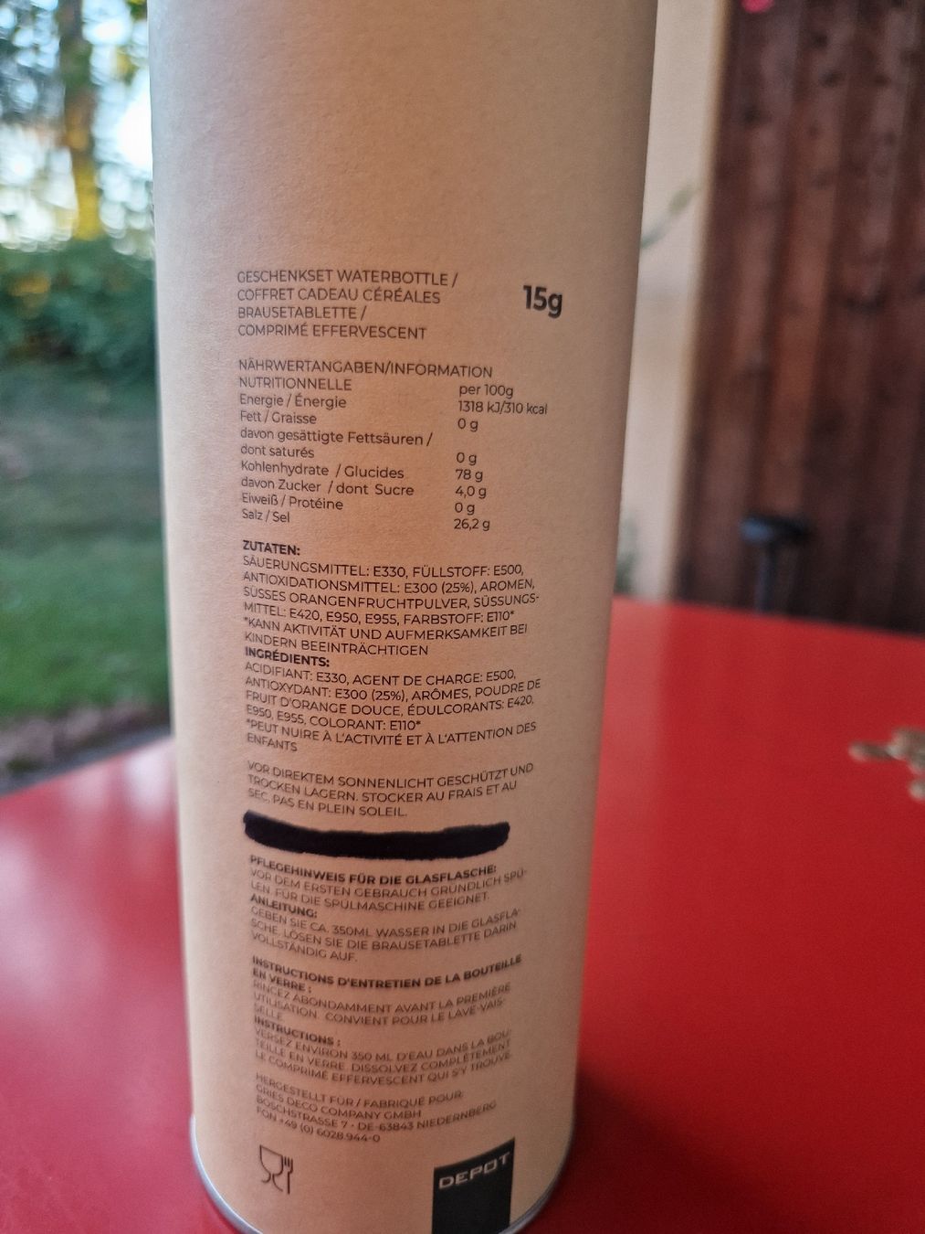 Borracce & Thermos: Wasserflasche Geschenkset – Nuovo e nell'imballaggio originale da Fislisbach venduto da mka_km8f 2
