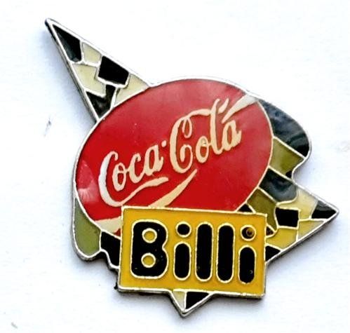 Coca-Cola Plaketten & Abzeichen: Coca-Cola Pin  Billi – Gebraucht aus Pfäffikon ZH von Colacity