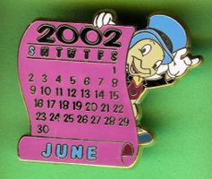 DISNEY  Kalender 2002  Juni  JIMINI