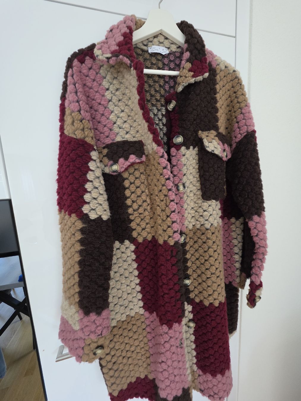Vestes: Patchwork-Wolljacke / Statement-Jacke – D'occasion à Stäfa par Sim_5w5y 1