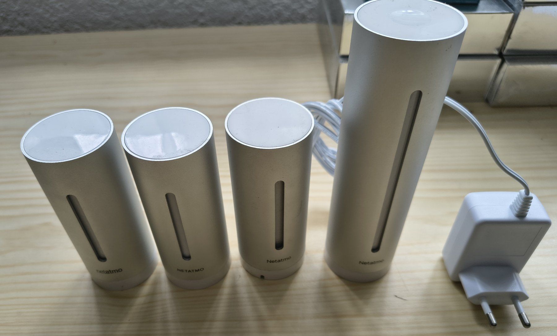 Netatmo Sonstiges für Haushalt & Wohnen: Netatmo Wetterstation + 2 Innenmodule – Gebraucht aus Wangs von Sdil