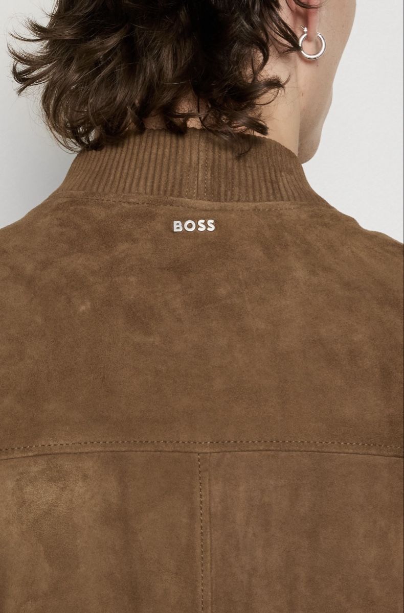 Hugo Boss Giacche: BOSS MALBANO - Bomberjacke - open brown – Nuovo e nell'imballaggio originale da Wittenbach venduto da bes_k8vr 1