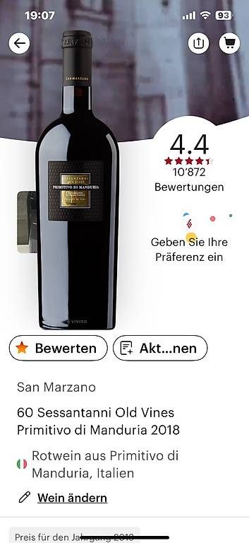Vino: Primitivo Di Manduria 2018   4 Stück – Nuovo (secondo la descrizione) da Gisikon venduto da luz_l95s 2