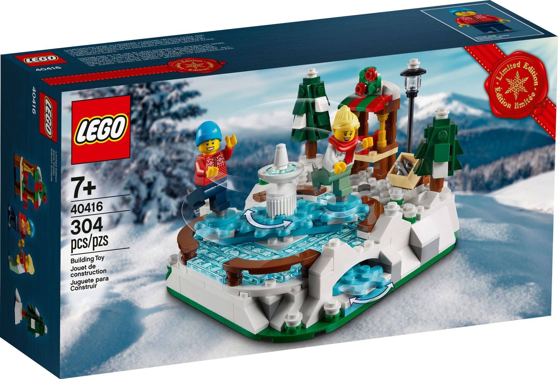 Lego Kit di costruzioni: 40416 Eislaufbahn – Nuovo e nell'imballaggio originale da St. Gallen venduto da brickli