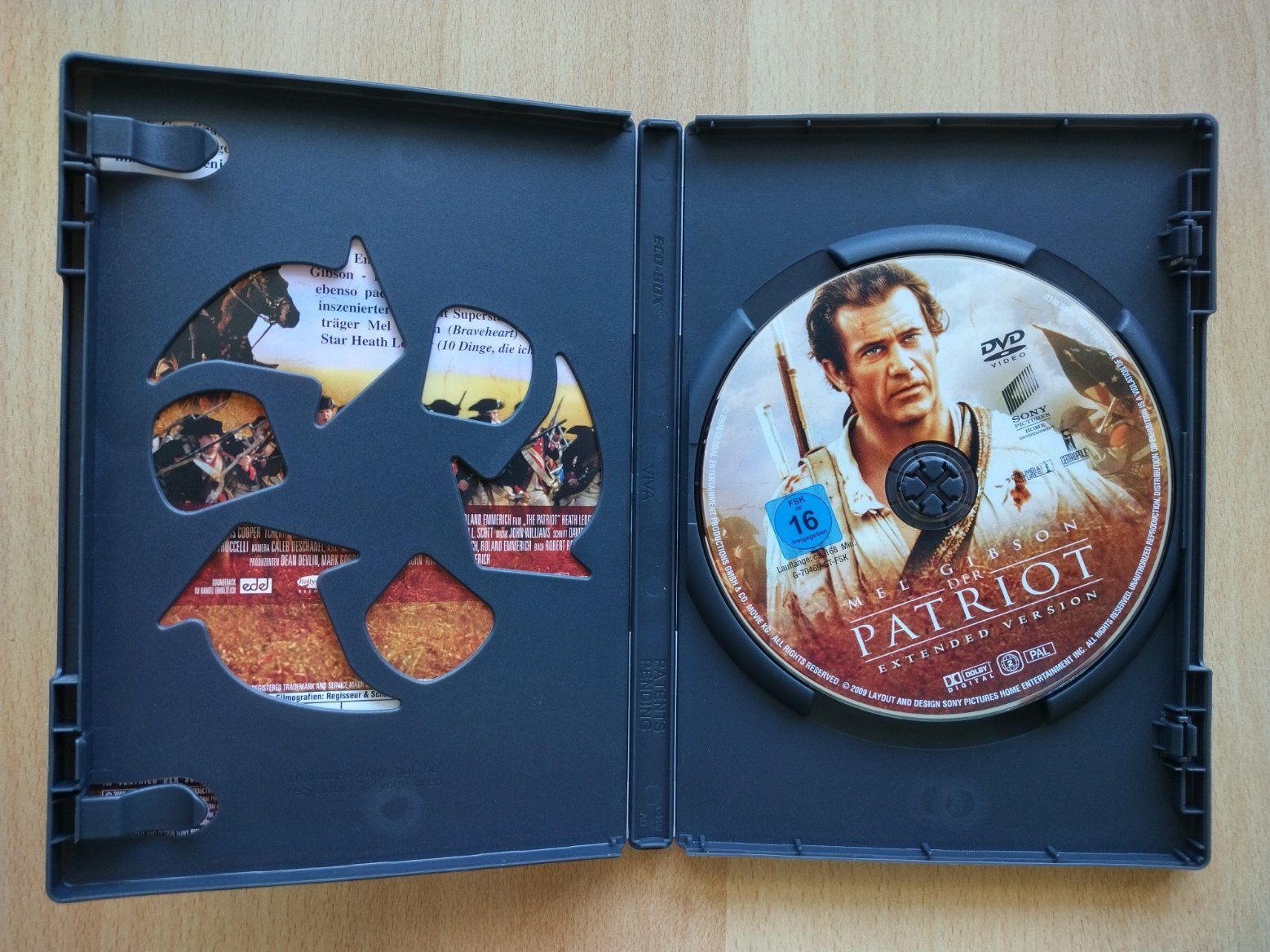 Alle DVDs: Mel Gibson - Der Patriot (DVD, Extended Version) – Gebraucht aus Jona von Argus36 2