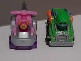 Paw Patrol Spielzeugautos Skye oder Rocky