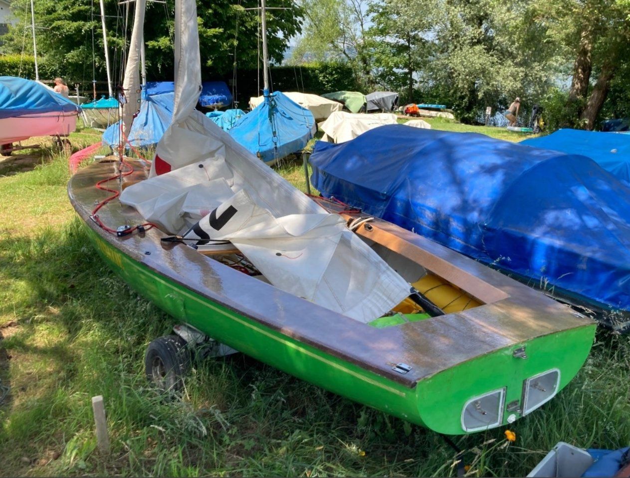 Mader Bateaux: Segeljolle Mader Korsar – D'occasion à Frauenfeld par Livernano 1