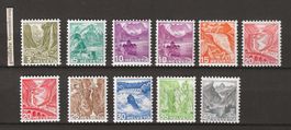 1936 : Serie Nr. 201z - 209z, postfrisch ** KP 125.--