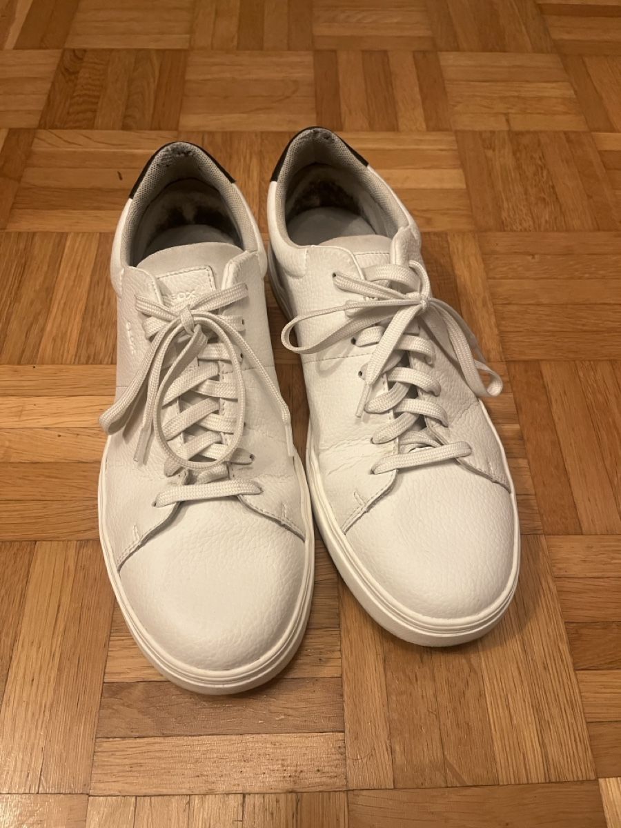 Geox Scarpe da uomo: White Geox Sneakers, size 43 – Usato da Aarau venduto da Better_Buy_From_Stef