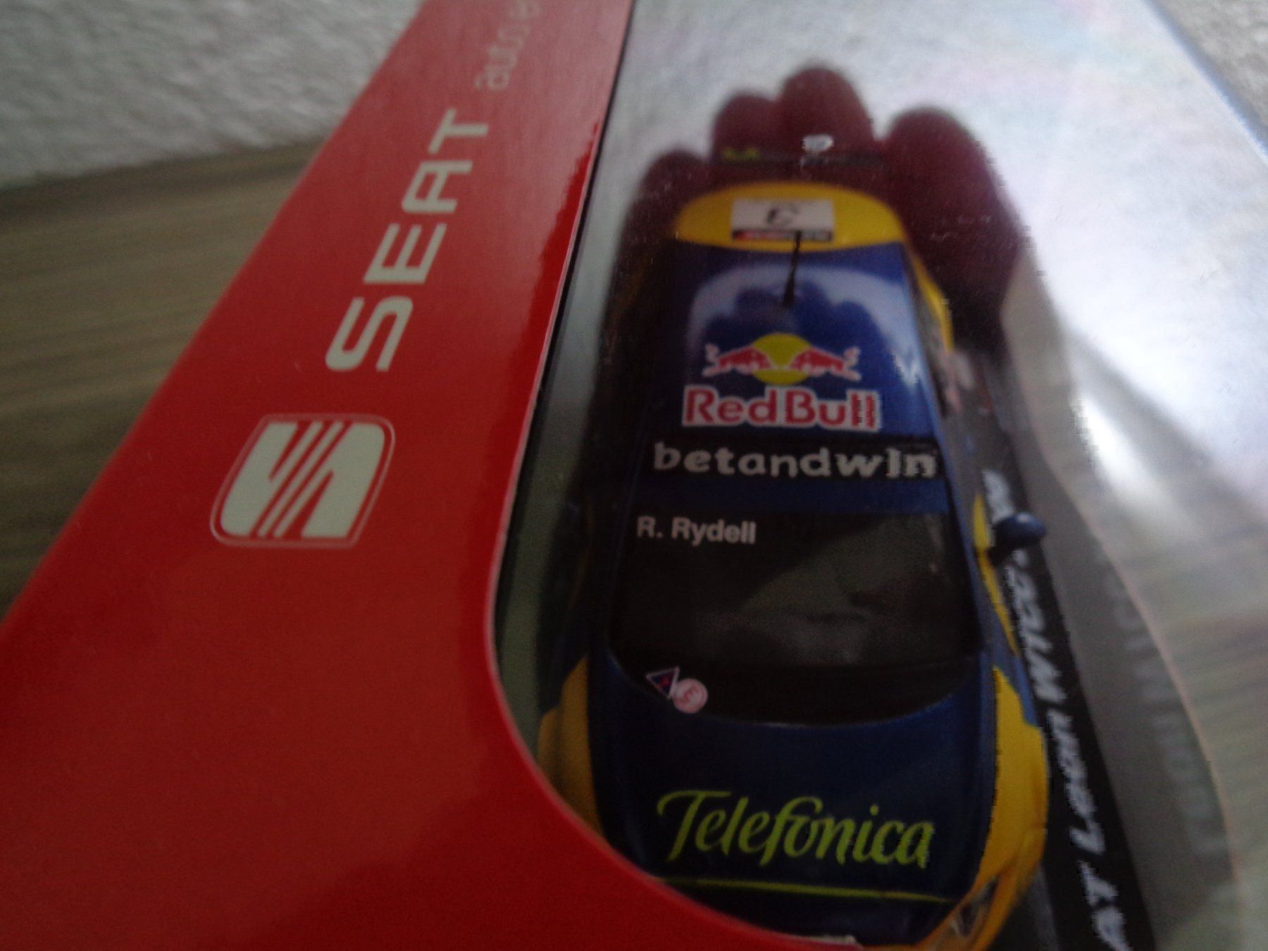 Seat Modellini d'auto: 1:43 Fischer Seat Leon WTCC – Nuovo e nell'imballaggio originale da Reconvilier venduto da rallycar 4