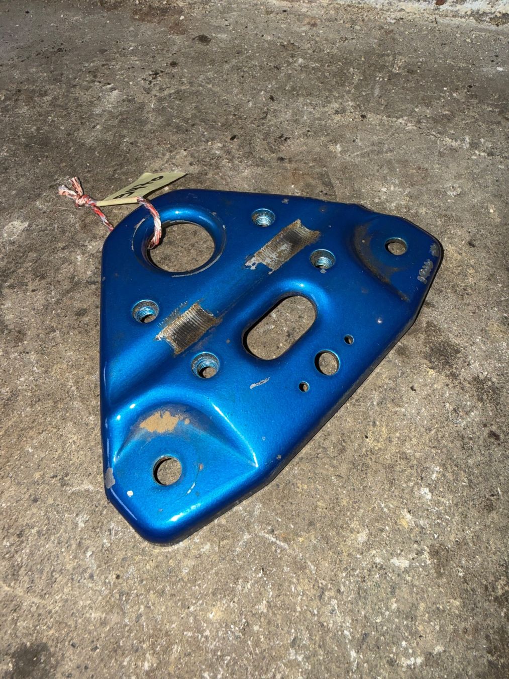 Puch Parti ricambio per ciclomotori: Puch Maxi/X30 Gabelbrücke Blau – Usato da Fahrni b. Thun venduto da berger_tuning34 1