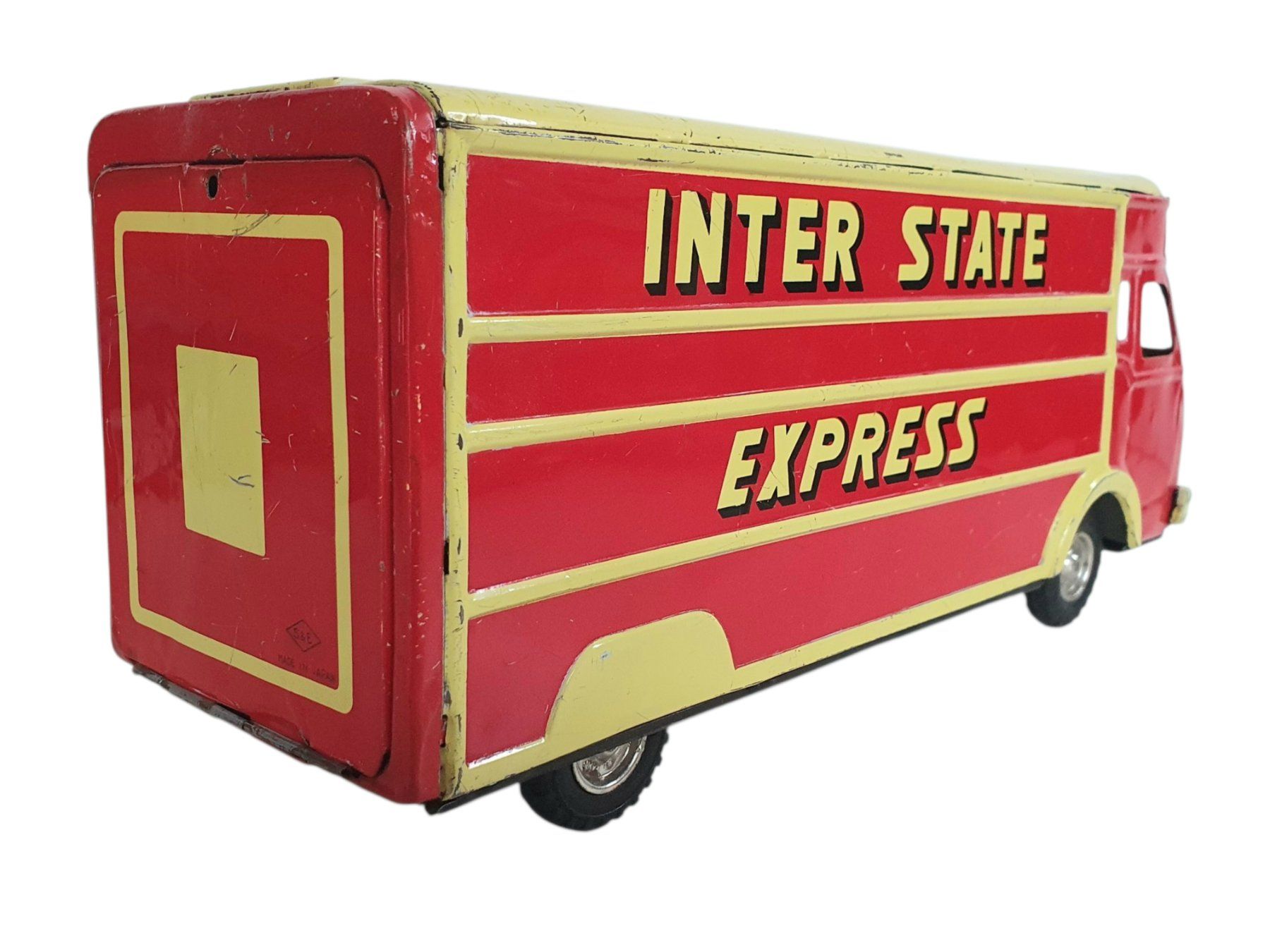 Gama Giocattoli: GAMA INTER STATE EXPRESS Lastwagen mit Uhrwerkantrieb – Difettoso da Flawil venduto da RoverVitesse 4