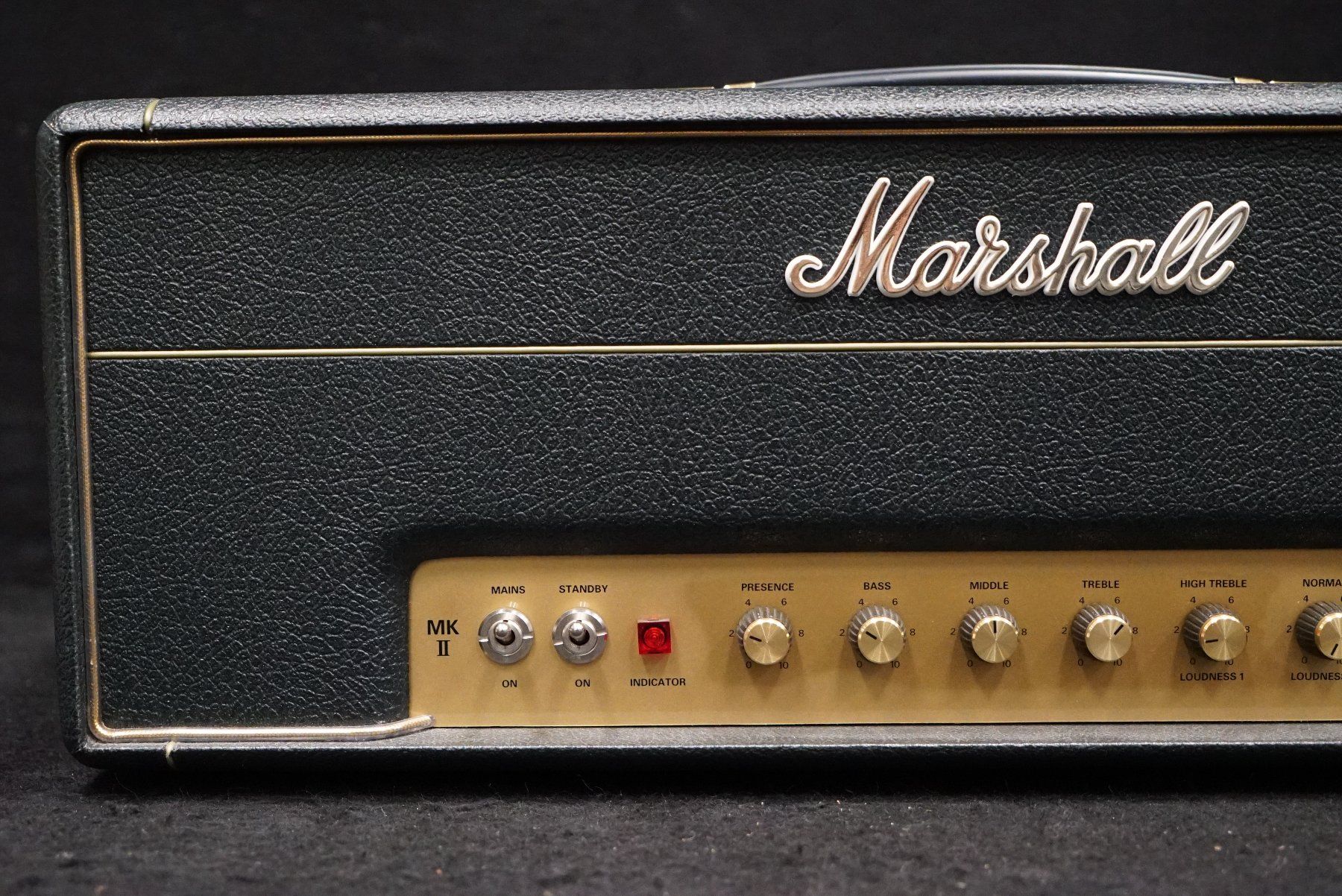 Marshall Amplificatori: Marshall 2245 JTM45 Head 30W mit Hülle – Usato da Ortschwaben venduto da Musictrade 2