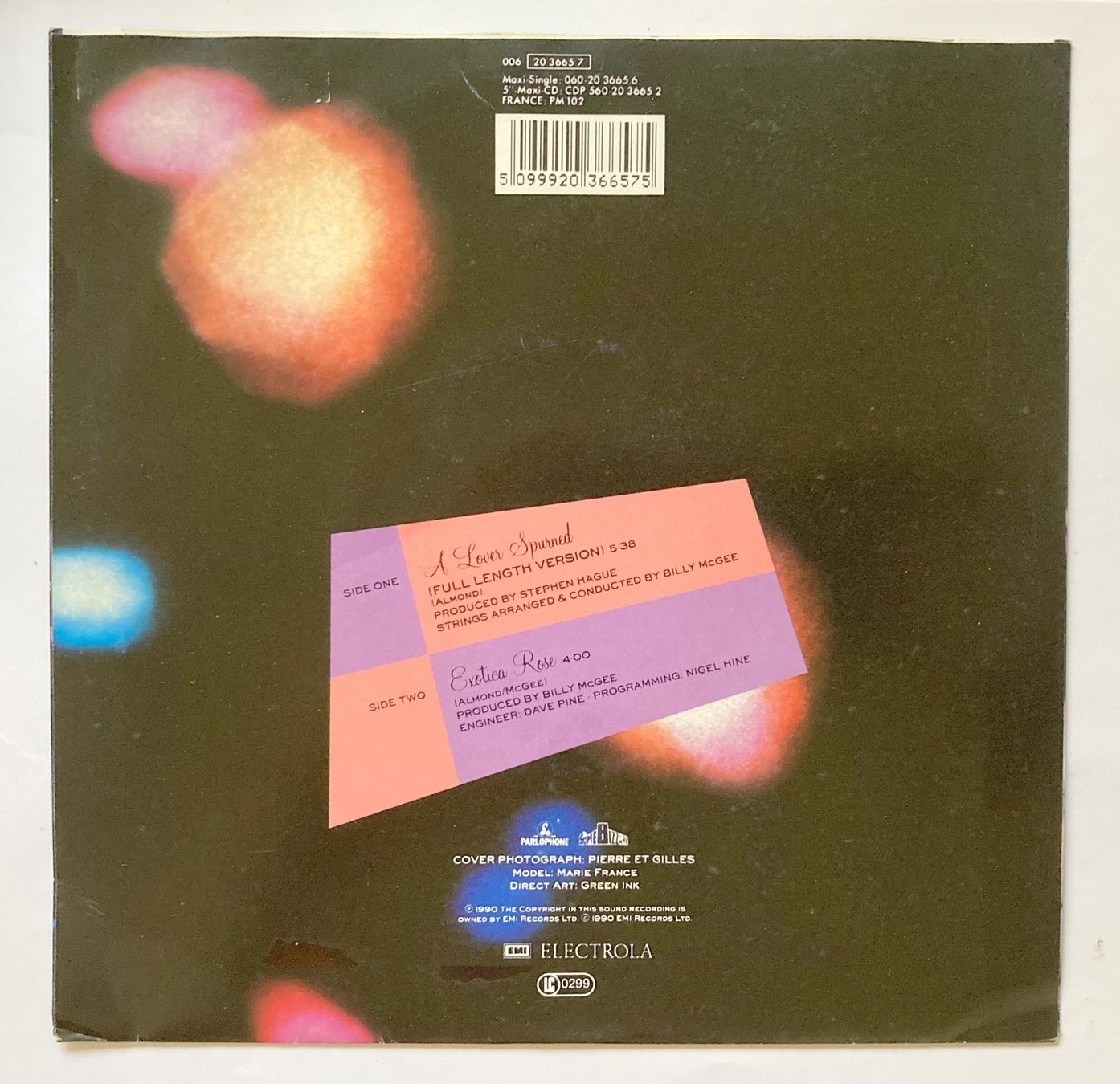 Dischi in vinile: MARC ALMOND - A LOVER SPURNED – Usato da Bottens venduto da hotter-than-hell 1