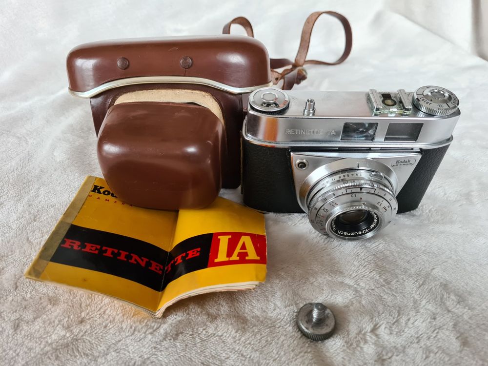 Appareil Photo Kodak Retinette IB+ - Très Bon état, Mise Au Point Manuelle, Fabriqué En Allemagne, Occasion