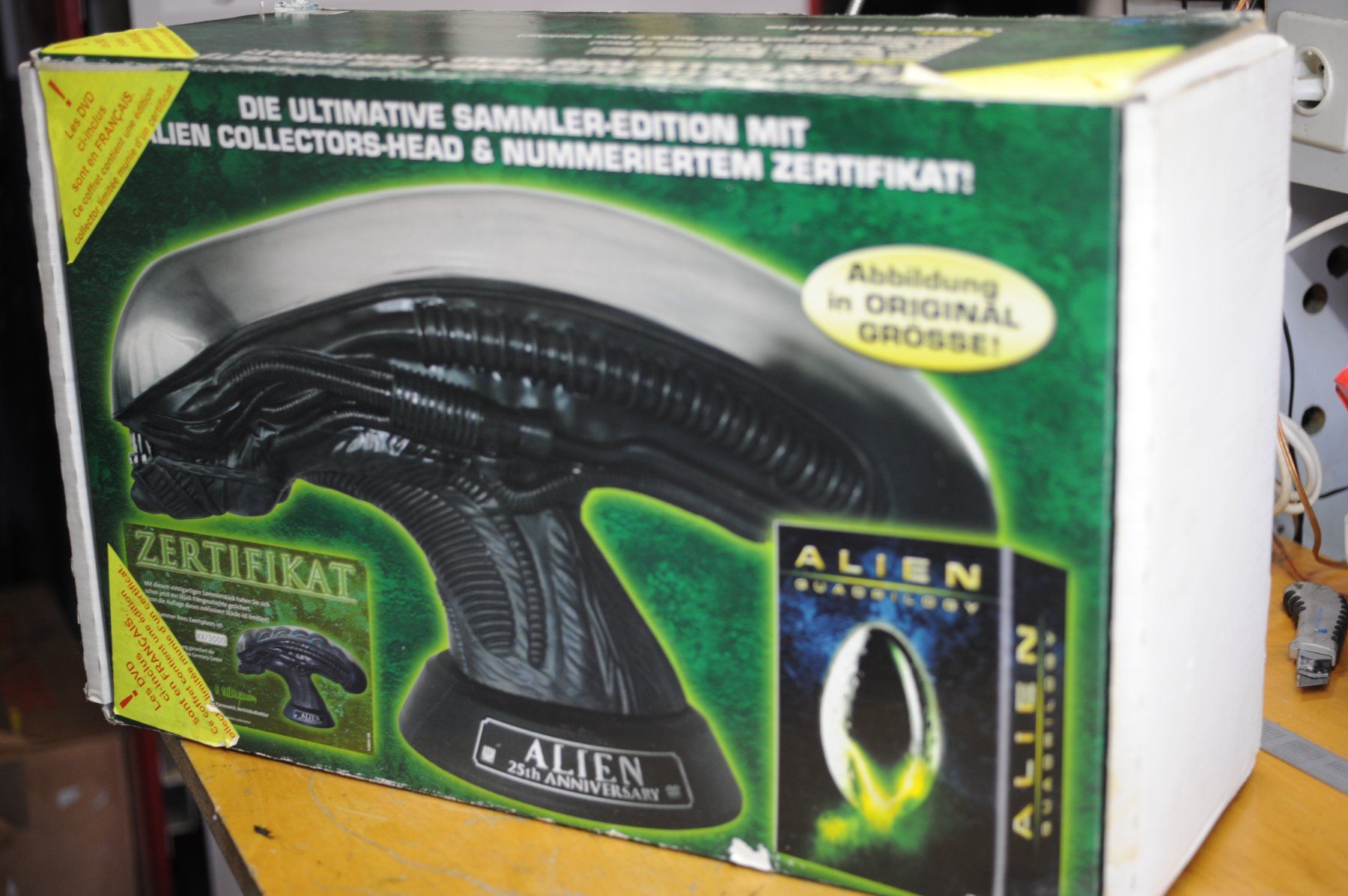 Figuren: Alien Collectors Head édition limitée dans sa boite DVD – Gebraucht aus Etagnières von emmaus.electro