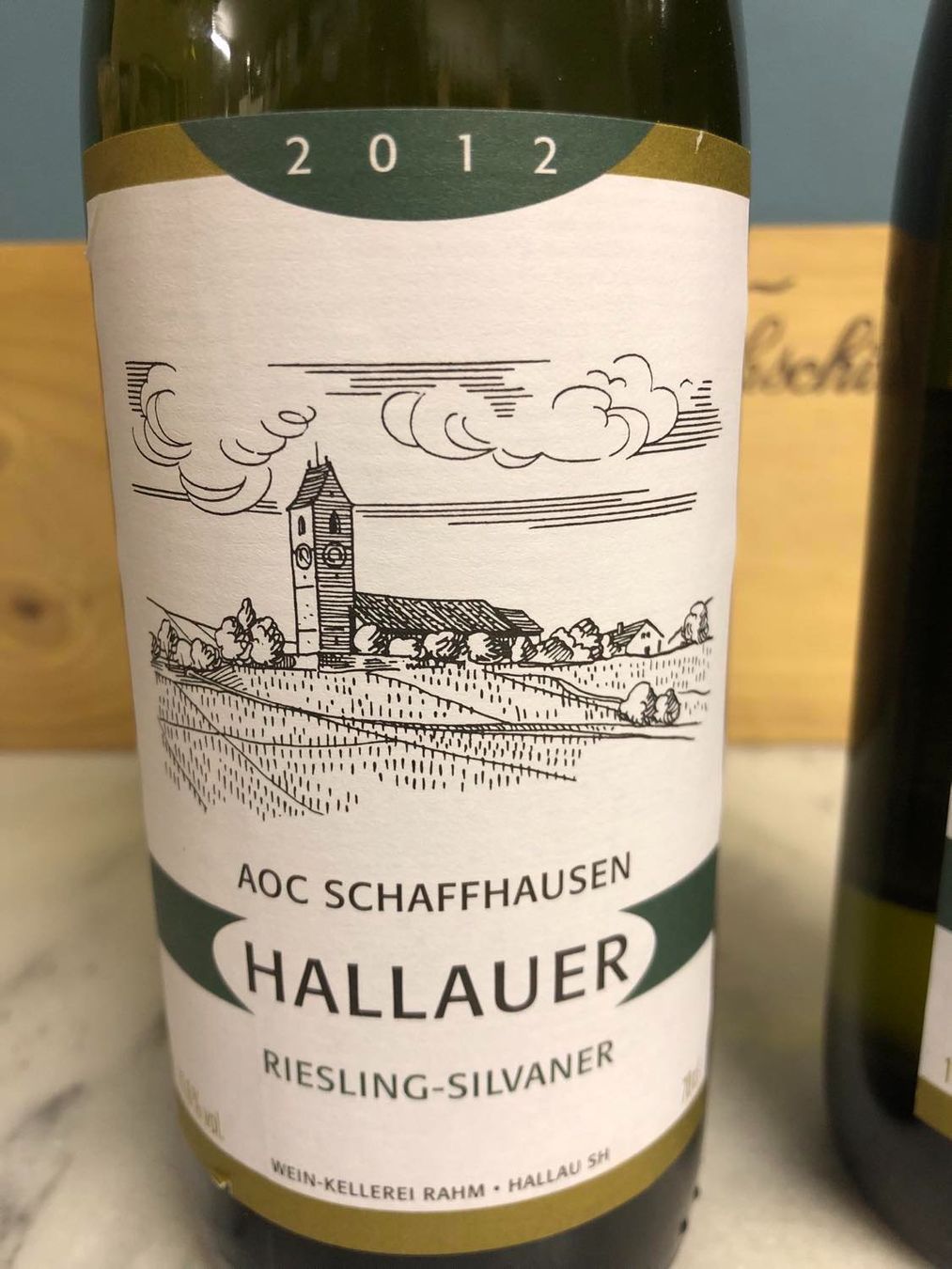 Vino: 2x 2012 HALLAUER RIESLING-SILVANER – Nuovo e nell'imballaggio originale da Münchenstein venduto da weinundspirituosen 2