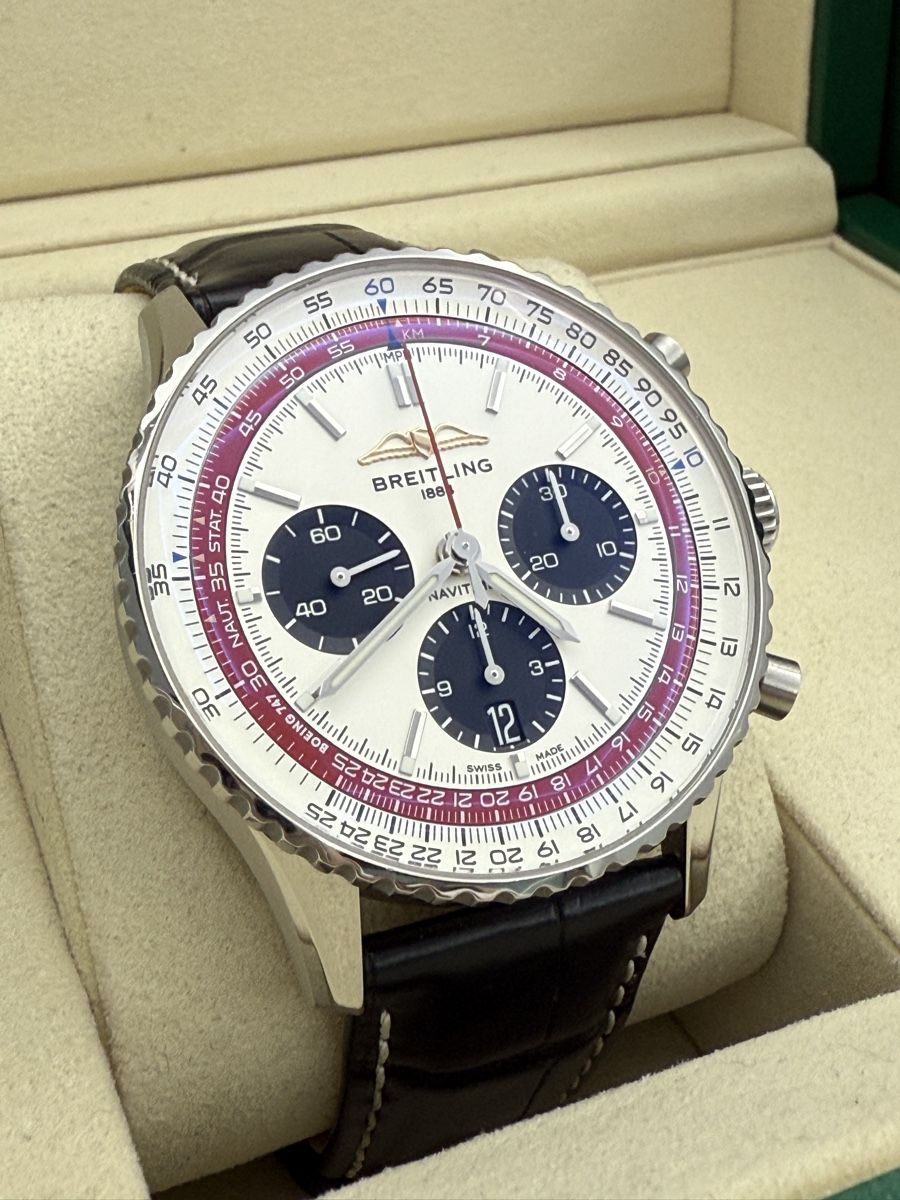 Breitling Montres: Breitling Navitimer LIMITED Boeing 1/747 – Neuf avec emballage d'origine à Zürich par watchdealer-24 2