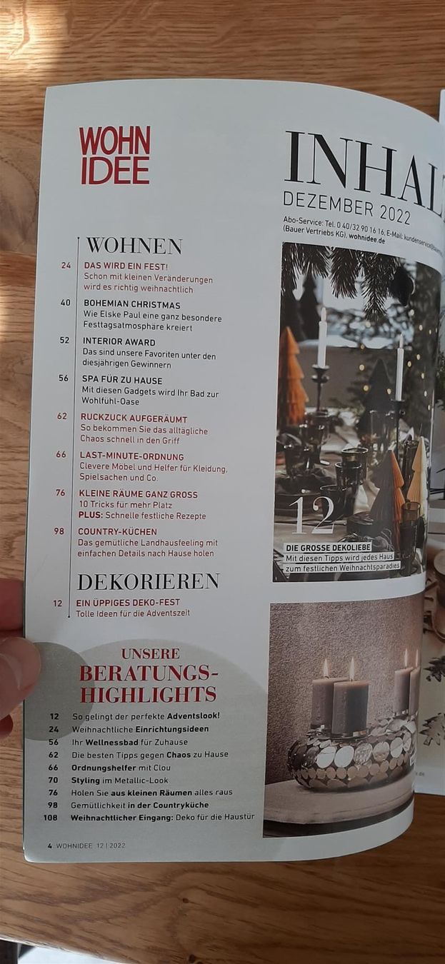 Riviste & Magazine: Wohnidee Dezember 2022 – Nuovo (secondo la descrizione) da Affoltern am Albis venduto da Sabinezc 1