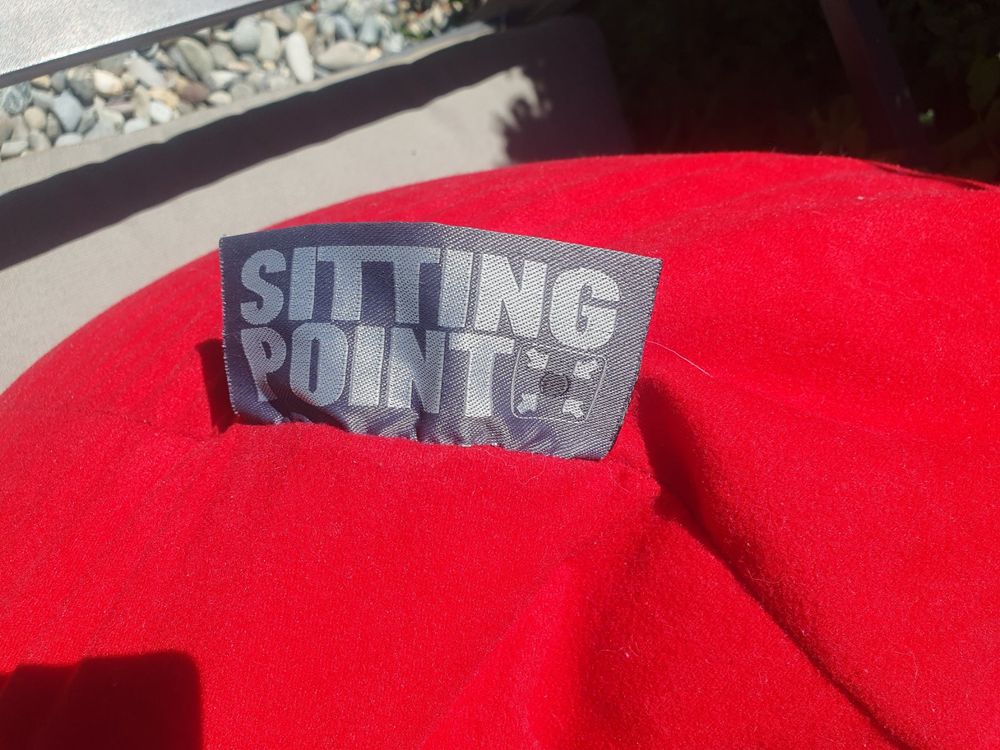 Sitzsack Sitting Kaufen Ricardo auf rot (1/2) Point Easy - 