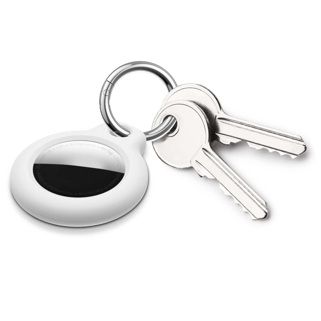 Schlüsselanhänger & - bänder: housse de protection coque Apple airtag tracker - blanc – Neu und originalverpackt aus Morges von DigiAC 1
