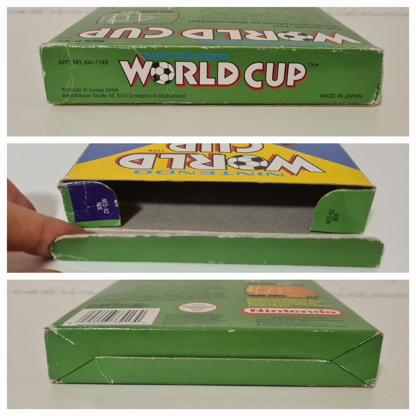 Nintendo Spiele: NINTENDO WORLD CUP - CIB / Pal B Nintendo NES – Gebraucht aus Dübendorf von digital_bath 6