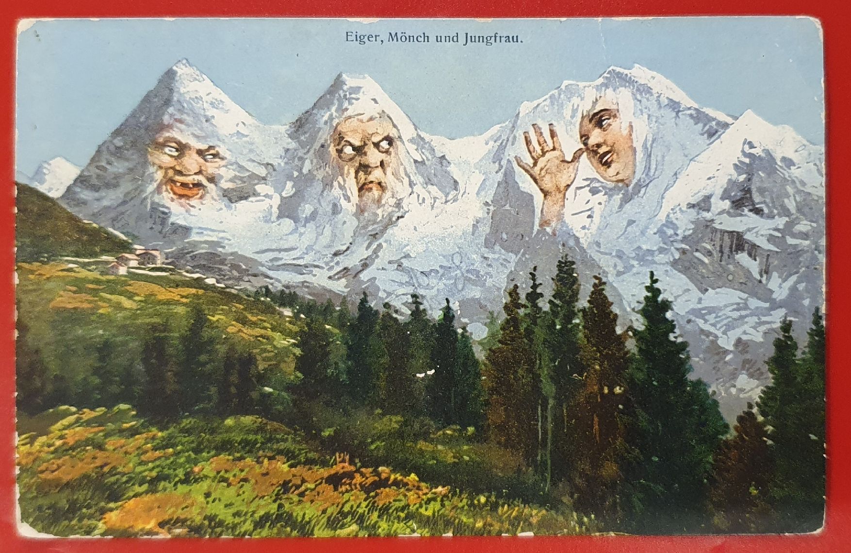 Cartes postales: 2 Ansichtskarten Eiger Mönch Jungfrau – D'occasion à Kreuzlingen par Rschweiz1 3