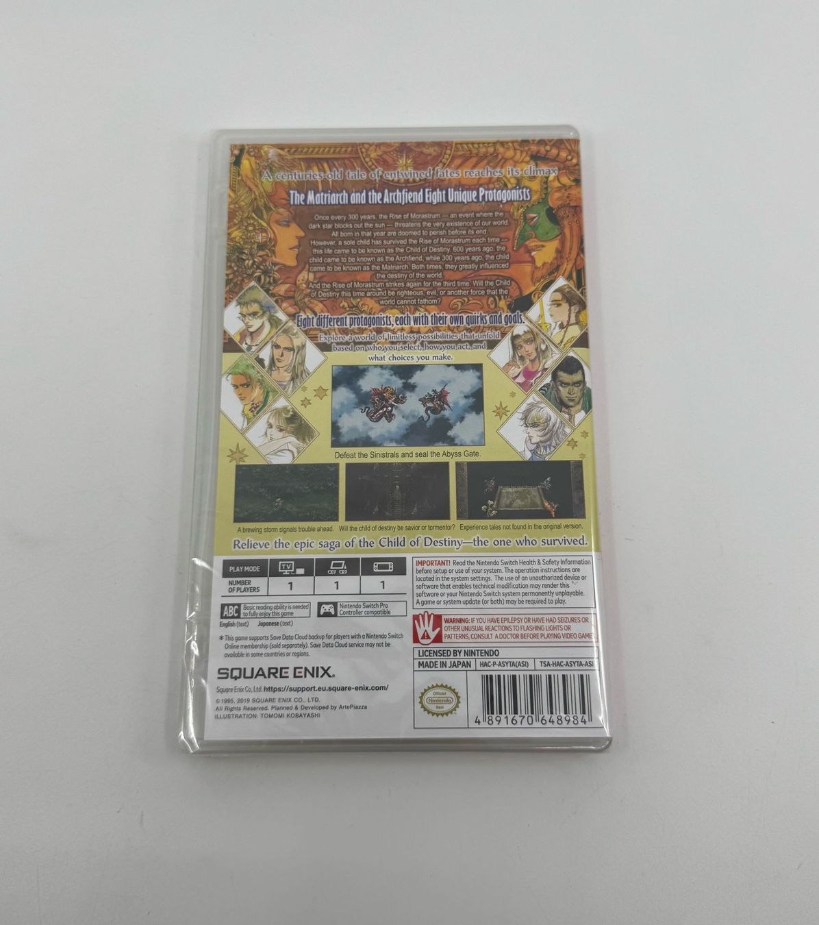 Giochi: Romancing Saga 3 (Nintendo Switch) SEALED – Nuovo e nell'imballaggio originale da Herisau venduto da Seyashop1 1