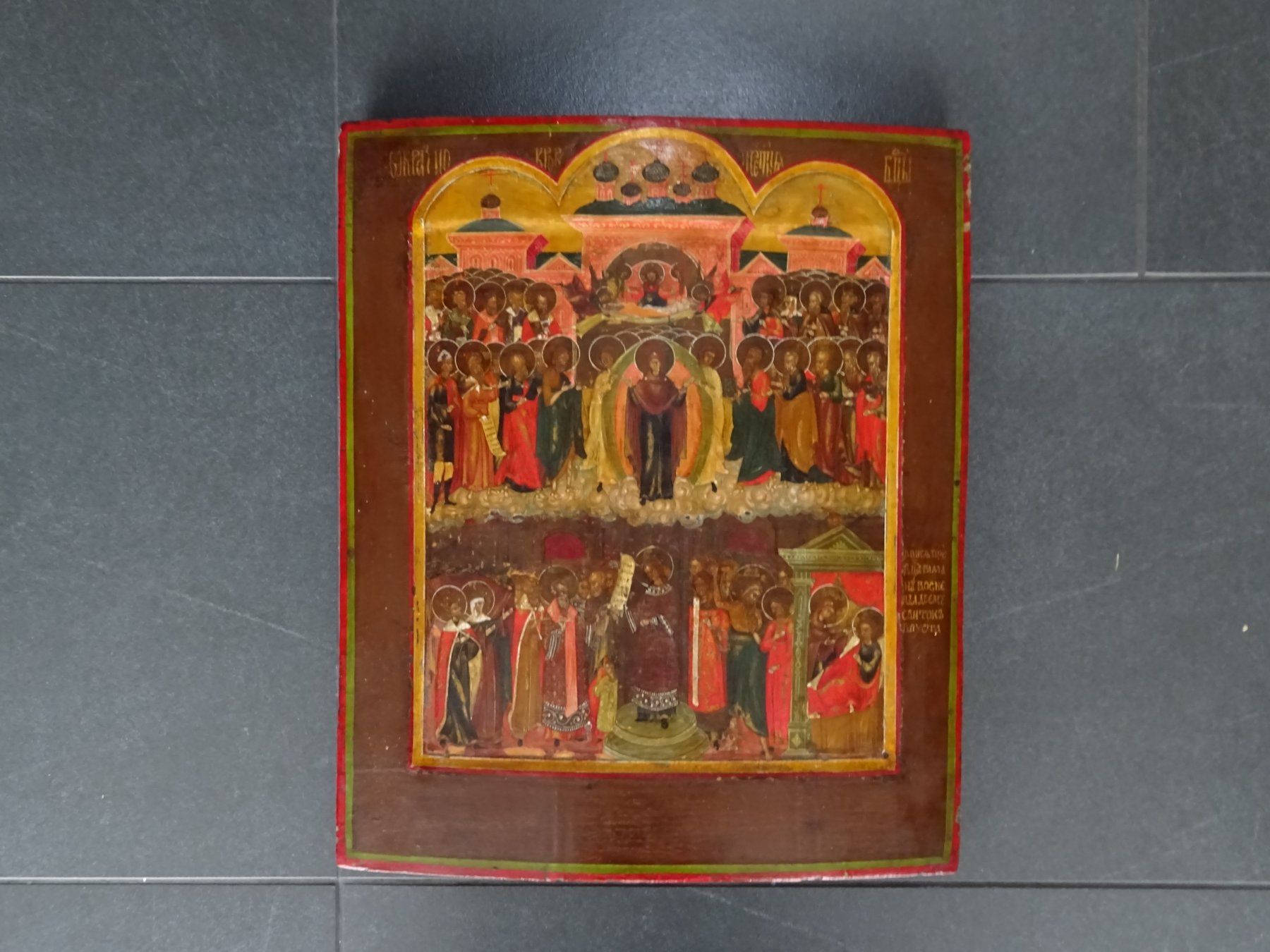 Dipinti: Alte russische Ikone / Orthodoxe Heilige – Usato da Oetwil am See venduto da Golfsud