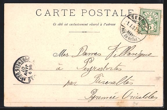 Cartes postales: Geneve, Le Molard, Marktszene mit Ständ – D'occasion à Berlin par bartko-reher 1