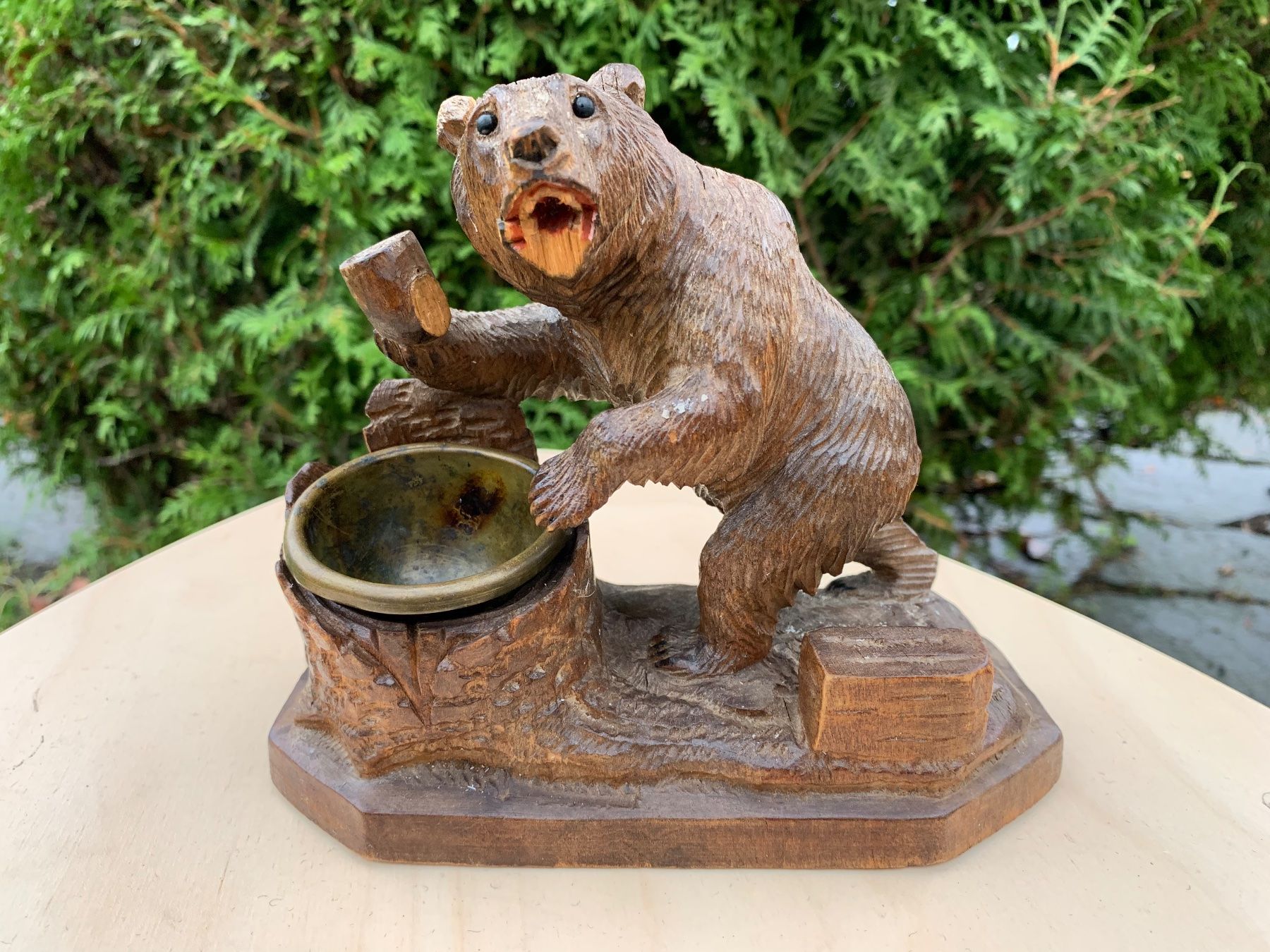 Figuren: seltener antiker Brienzer Bär von 1917 – Gebraucht aus Feldbach von Olive1