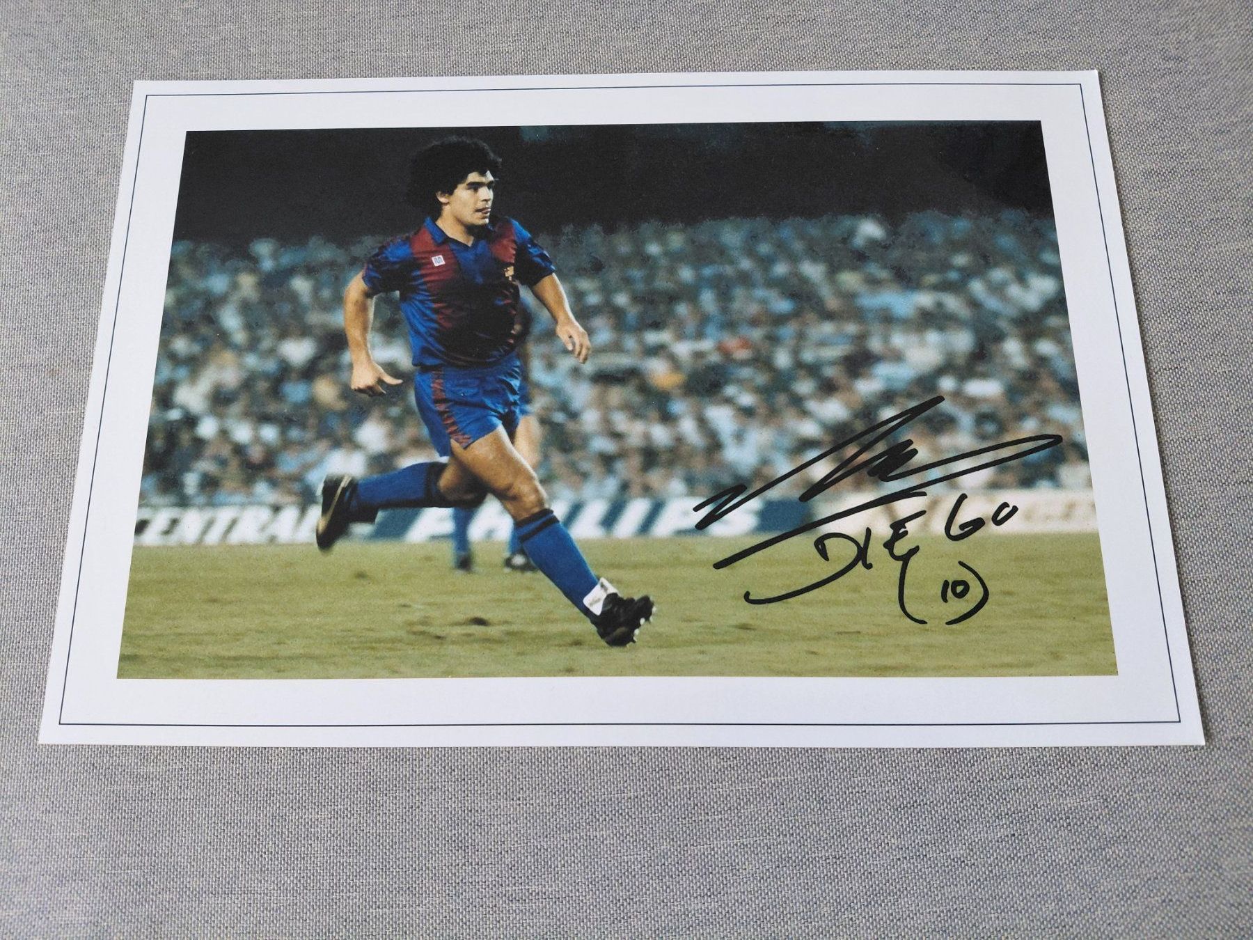 Autografi: Autogramm Diego Maradona – Usato da Schmerikon venduto da Olympia04