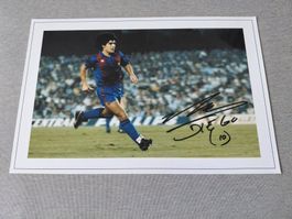 Autogramm Diego Maradona