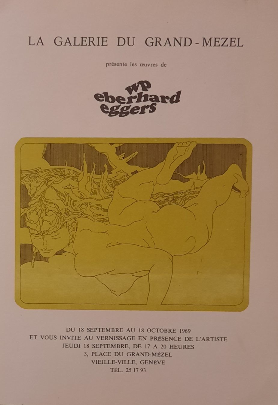 Dipinti: WILLHEM P. EBERHARD EGGERS 1939 - 2004 – Usato da Genève venduto da Enigme8 1