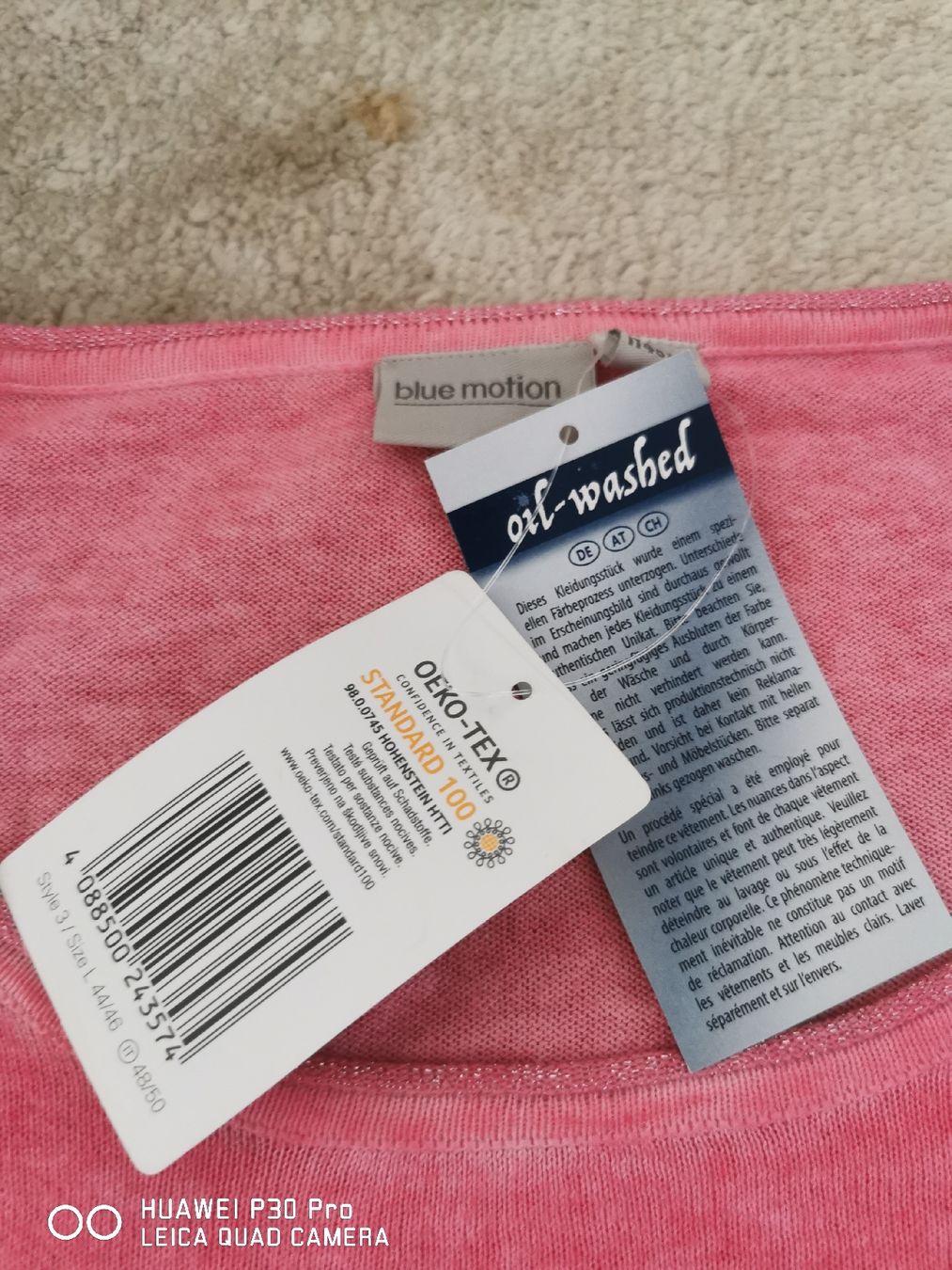 Maglioni & Felpe: PULLOVER NEU, ROSA, OIL WASHED, GR. L (44/46) – Nuovo (secondo la descrizione) da Erlenbach ZH venduto da alisamilana 2