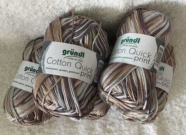 Lana: Cotton Quick Print/Gründl/Baumwolle/ 196 – Nuovo e nell'imballaggio originale da Buchs SG venduto da Billikatze5