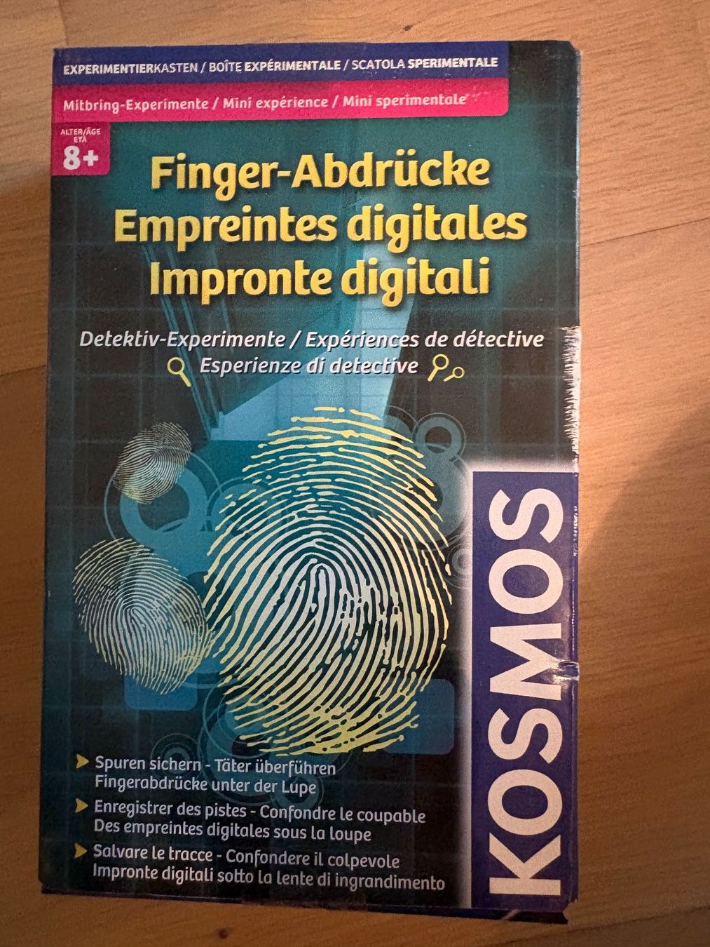 Kosmos Jeux: KOSMOS Fingerabdrücke Experimentierkasten – Neuf (Voir description) à Richterswil par irenemiz