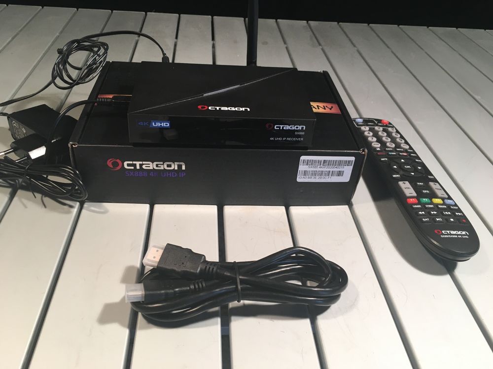 Octagon SX88 4K UHD 2S IP Receiver - Foto 6