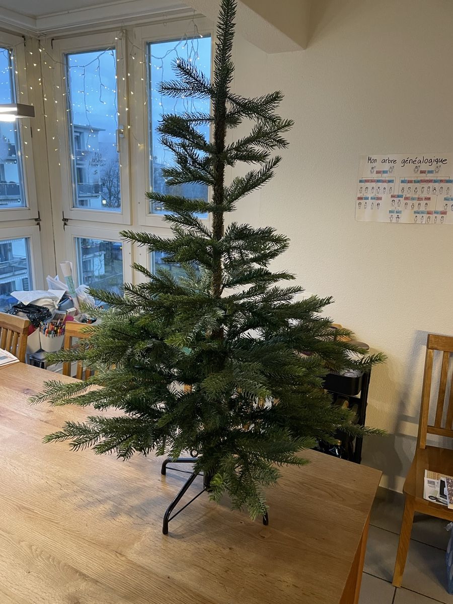Tutte le decorazioni: Christbaum 120 cm Höhe – Usato da Zürich venduto da piervier4