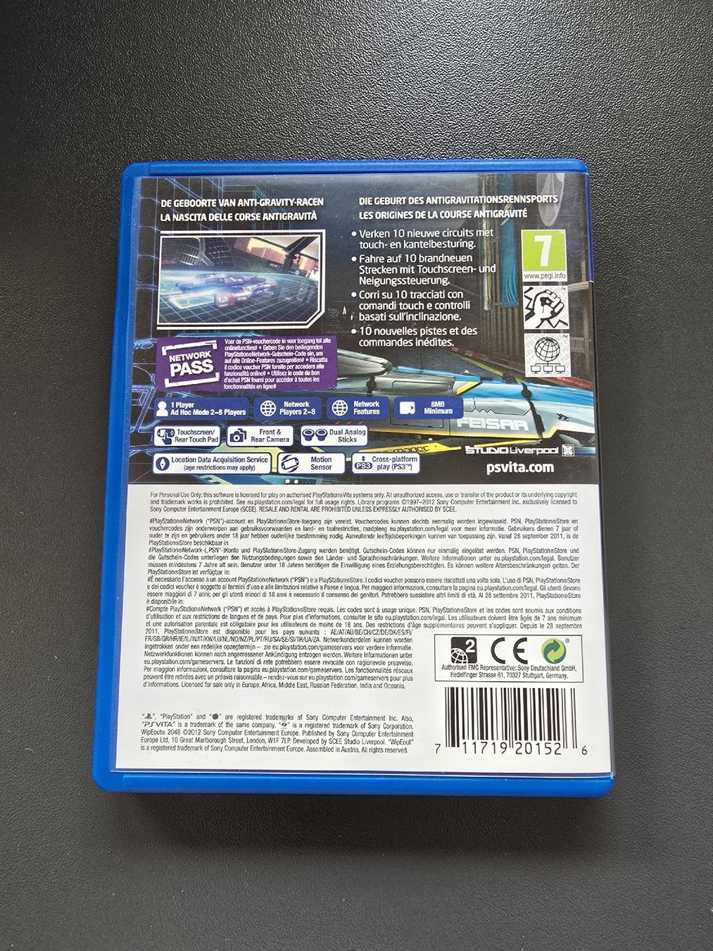 Sony Giochi: Wipeout 2048 PS Vita  – Usato da Chur venduto da 1996hiphop 1