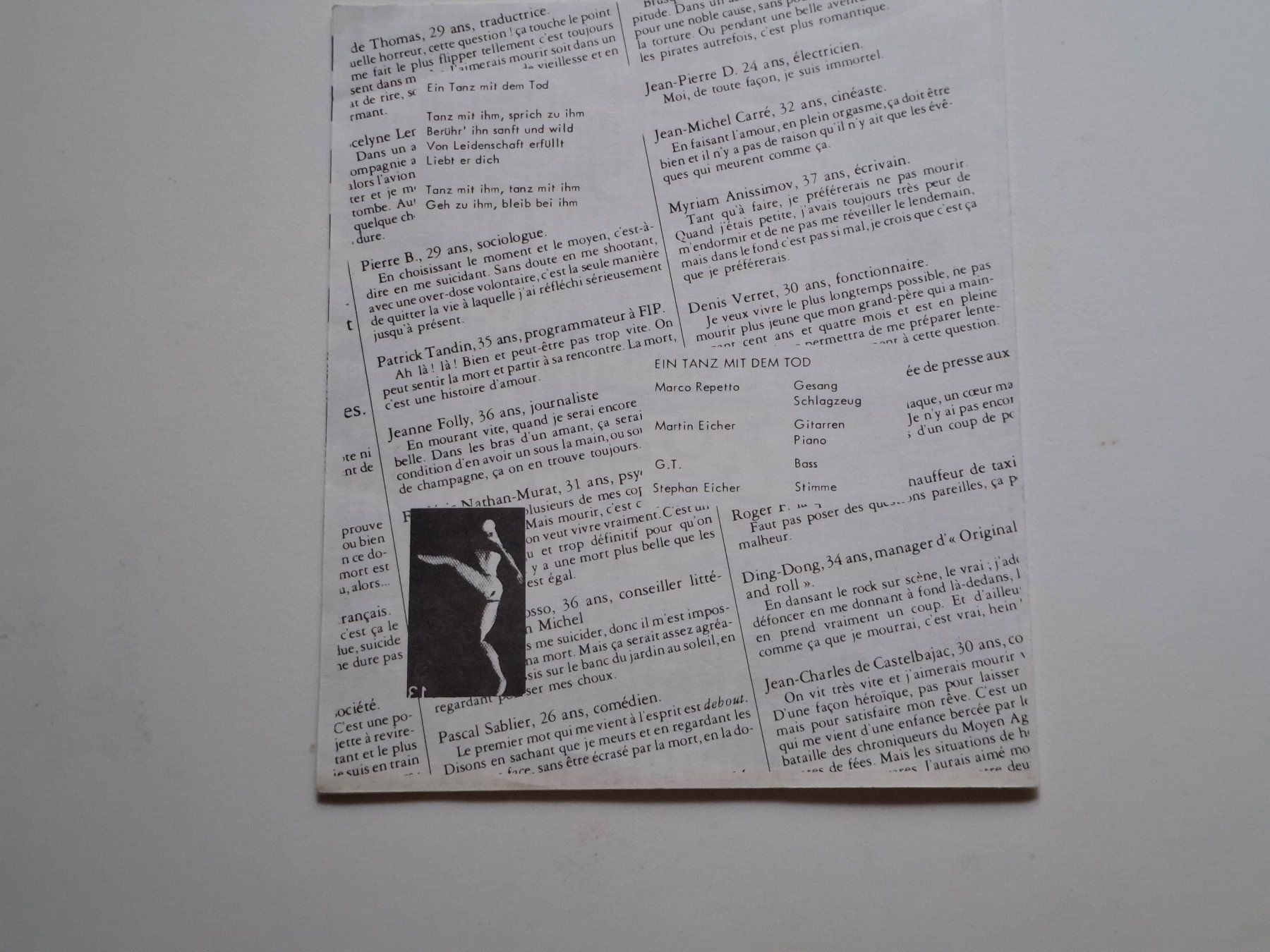Dischi in vinile: Grauzone, moskau (1.Press. 1981, Off Course Records, Insert) – Usato da Derendingen venduto da Masterhall 4
