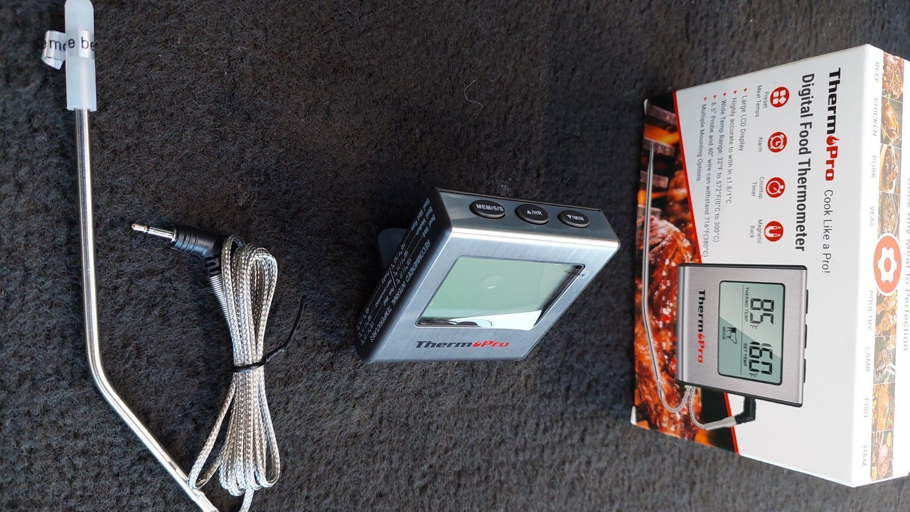 Elettrodomestici da cucina: Küchenthermometer mit Temperatursonde – Nuovo e nell'imballaggio originale da Zürich venduto da makimakimak 1