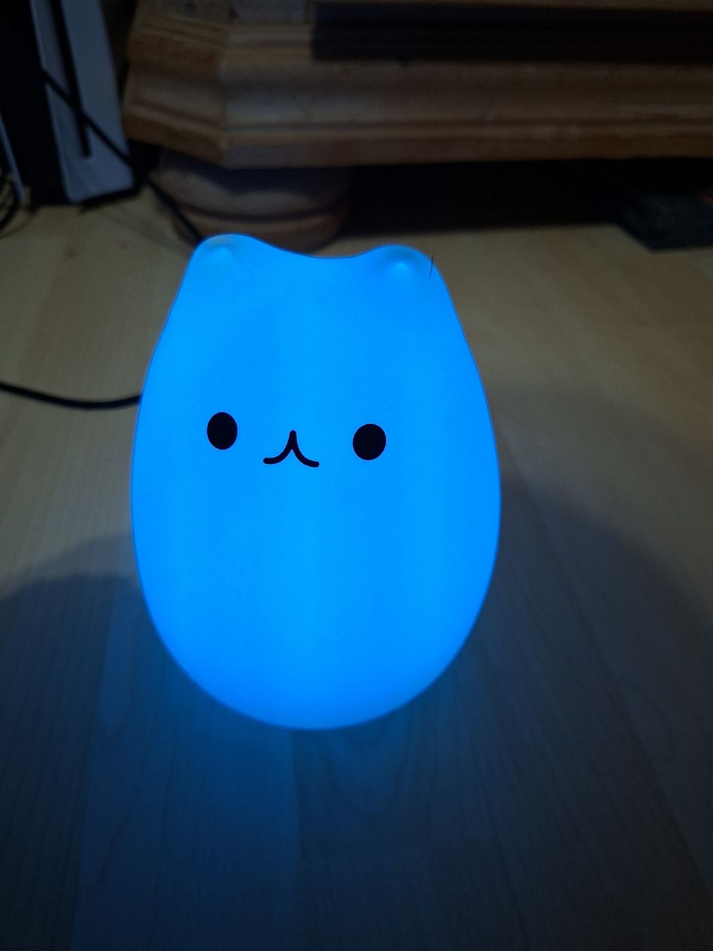 Lampade: Süsse Katzen-Nachtlampe – Usato da Schmiedrued venduto da lau_5zch 3