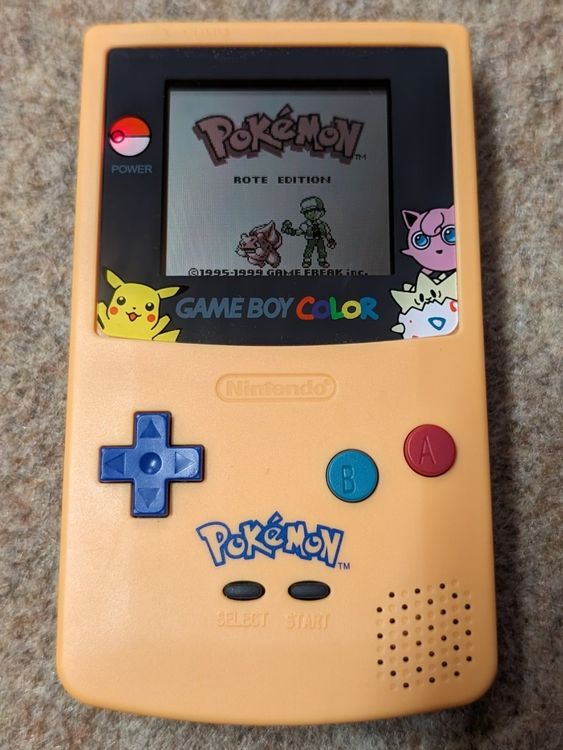 Nintendo Gameboy Color Pokémon Edition + Rote Edition GBC Kaufen